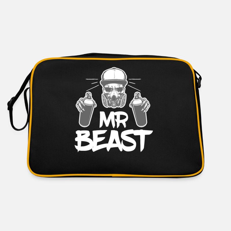 Mr Beast Graffiti Master Spray Retro Bag