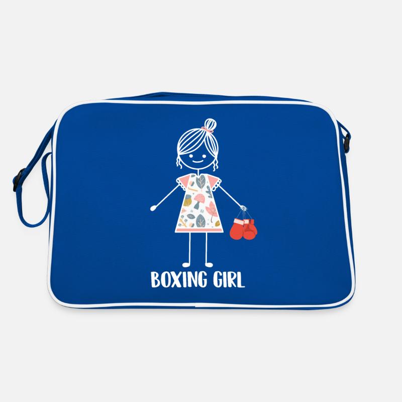 Boxen Boxing Boxer Boxkampf Kämpfer Retro Tasche