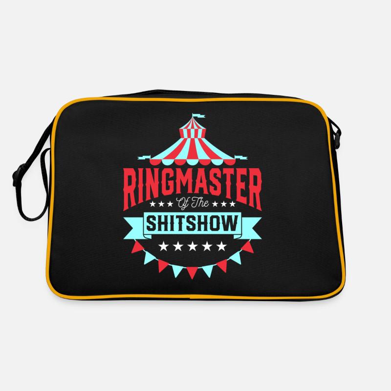 Ringmaster der Shitshow | Zirkusdirektor Retro Tasche
