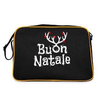 Buon Natale - Sac Retro - noir/or - Dos
