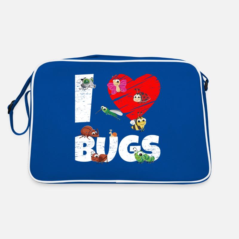 Bug Collecting I Love Bugs Retro Bag