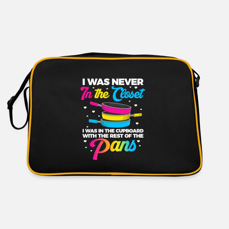 I Was Never In The Closet Retro Bag