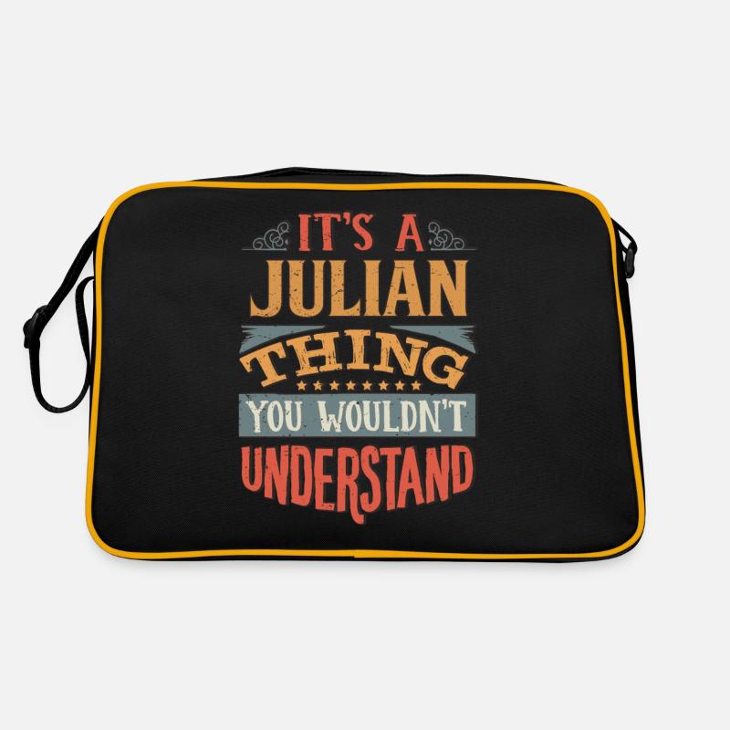 It's A Julian Thing You Wouldnt Understand - Retro Bag
