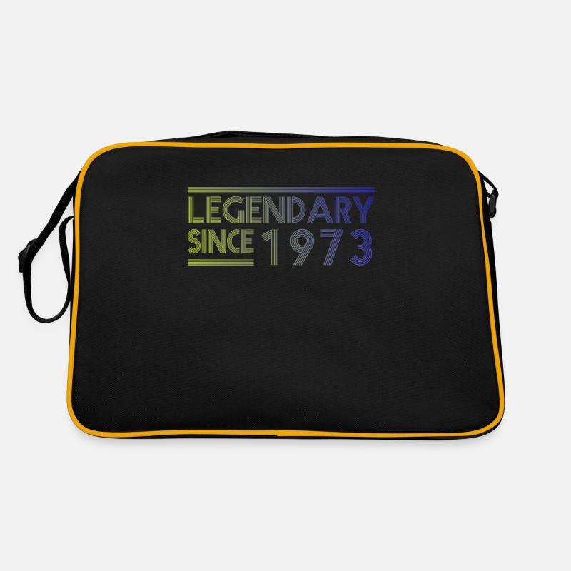 Legendary since 1973 - Tolles Geburtstags Design Retro Tasche