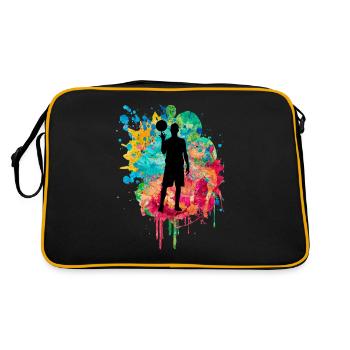 Basketball Players - Retro Bag - black/gold - Back