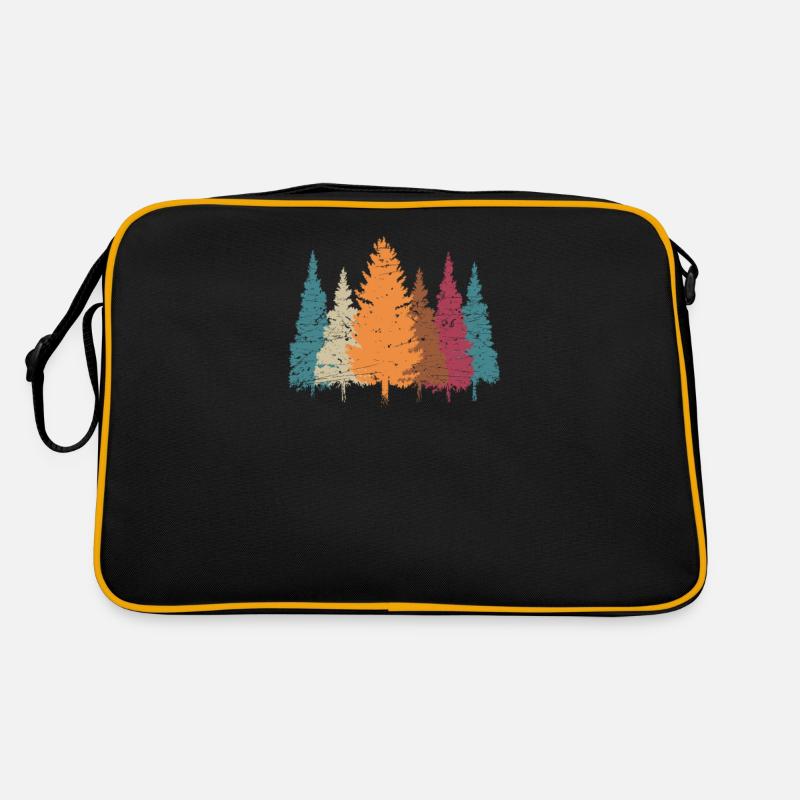 Idée cadeau Retro Forest Nature Sac Retro