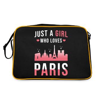 Paris - Sac Retro - noir/or - Dos