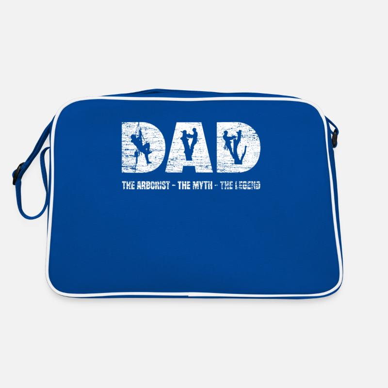 Baumpfleger Aborist Vater Retro Tasche
