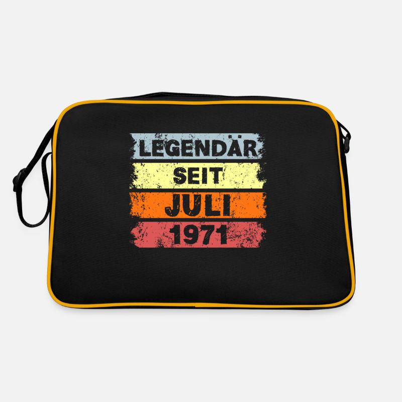Legendär seit Juli 1971 - Geburtstag Retro Tasche
