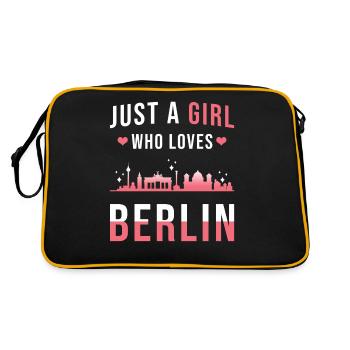 Berlin - Sac Retro - noir/or - Dos