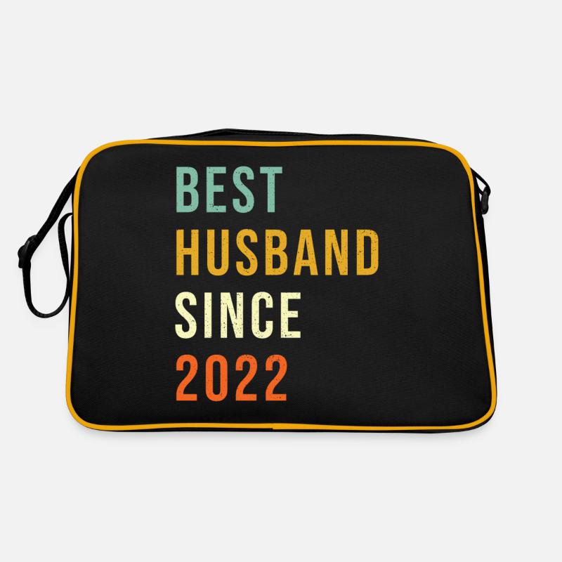 Bester Ehemann seit 2022 Retro Tasche