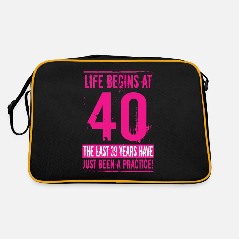 40e anniversaire Sac Retro