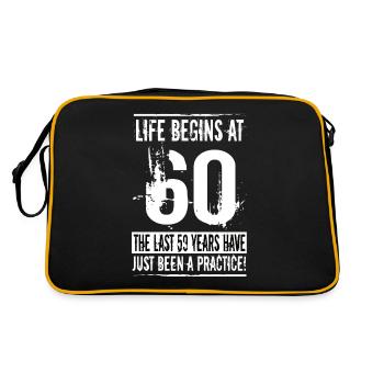 60e anniversaire - Sac Retro - noir/or - Dos