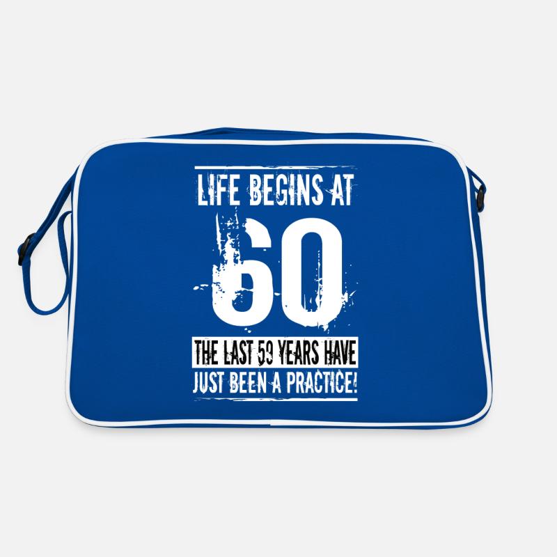 60 Geburtstag Retro Tasche