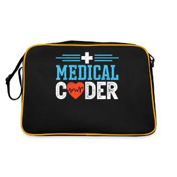 ICD Medical Coding Medical Coder - Retro Bag - black/gold - Back