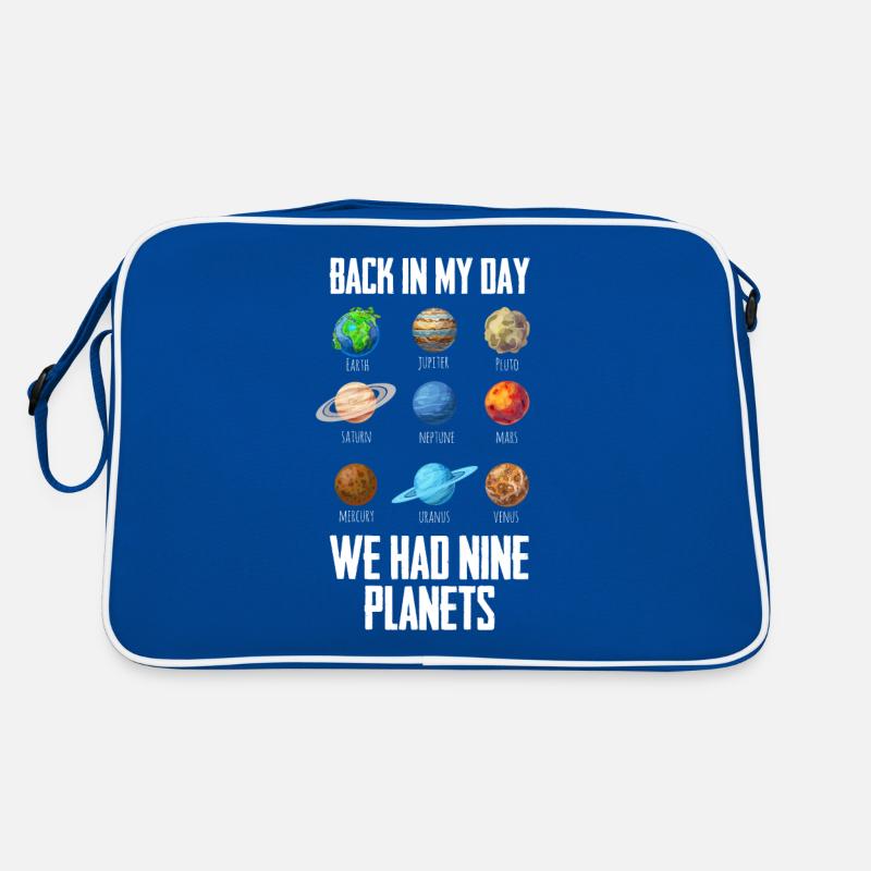 Astronomy Solar System 9 Planets Universe Retro Bag