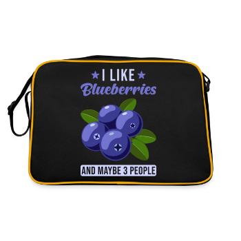 Bleuets - Sac Retro - noir/or - Dos