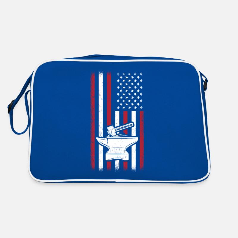 Schmied Schmiede Retro Tasche