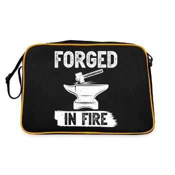 Blacksmith Blacksmith - Retro Bag - black/gold - Back