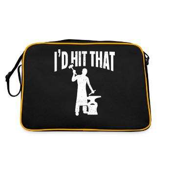 Blacksmith Blacksmith - Retro Bag - black/gold - Back
