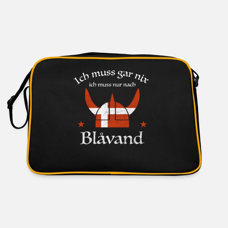 Blavand Kopenhagen Dänemark Dansk Geschenkidee Retro Tasche