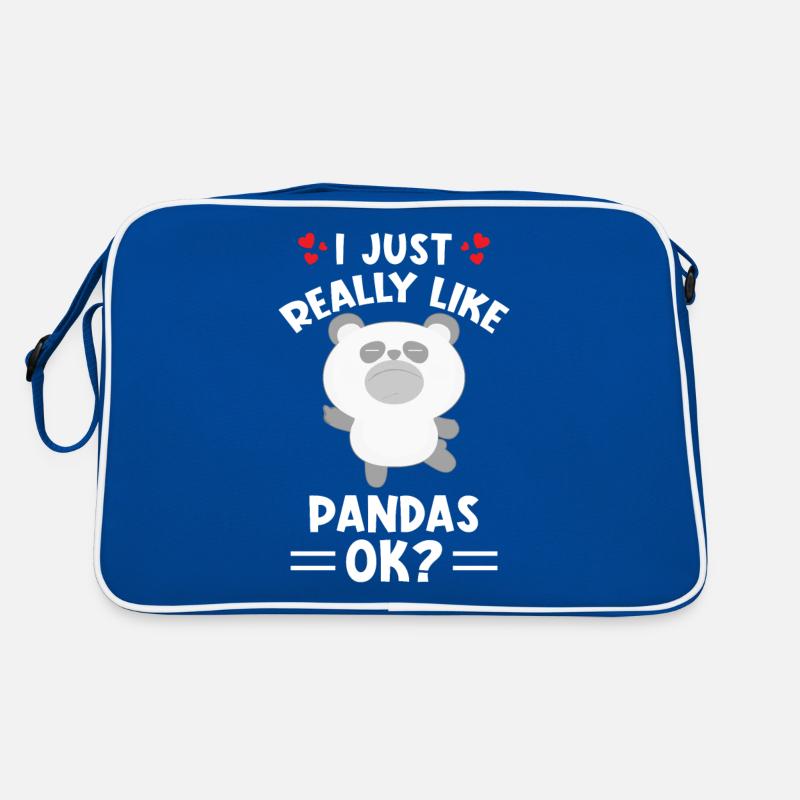 I just really like Pandas ok Retro Bag