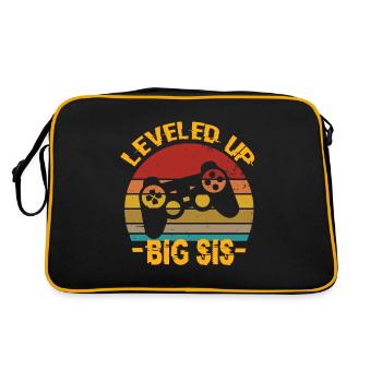 Mise à niveau Big Sis Big Sister Sister - Sac Retro - noir/or - Dos