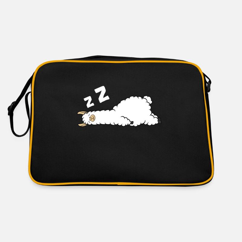 Tired Llama Pajama Love Llamas Retro Bag
