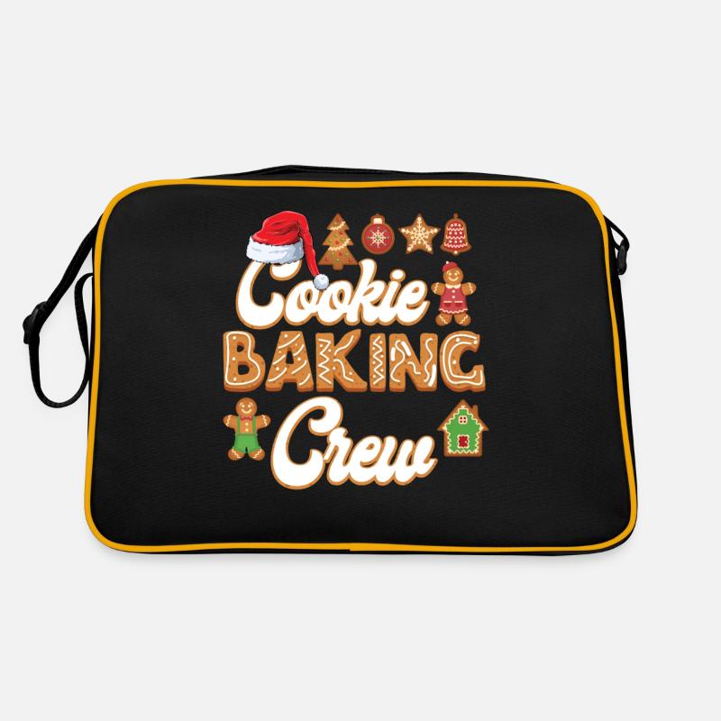 Cookie Baking Crew Christmas Baking Retro Bag