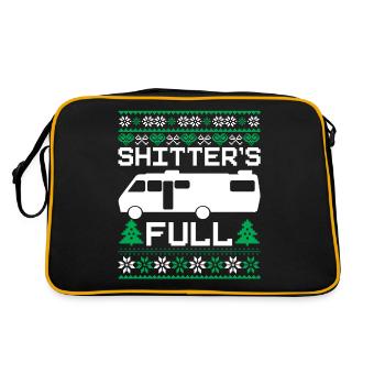 Shitter's Full National Lampoon Christmas Vacation - Retro Bag - black/gold - Back