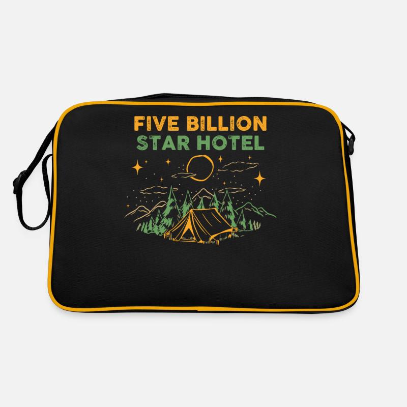Five Billion Star Hotel Camping Geschenk Retro Tasche