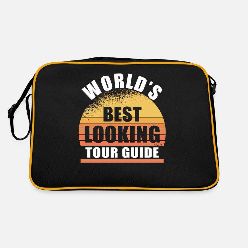 Guide touristique le plus beau du monde Sac Retro