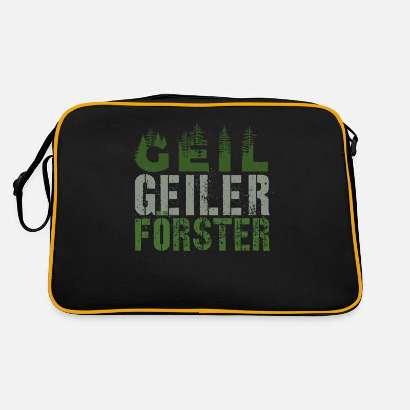 Förster Geschenk Retro Tasche