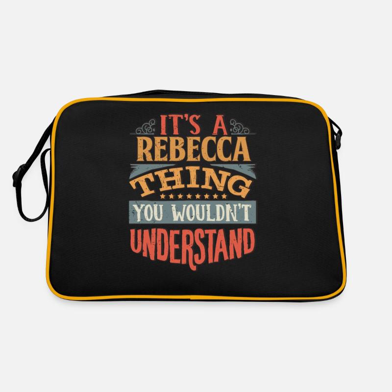 C’est une chose de Rebecca que vous ne comprendriez pas - Sac Retro