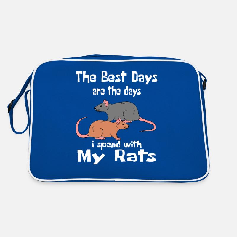 Ratten Tage mit Ratte Retro Tasche