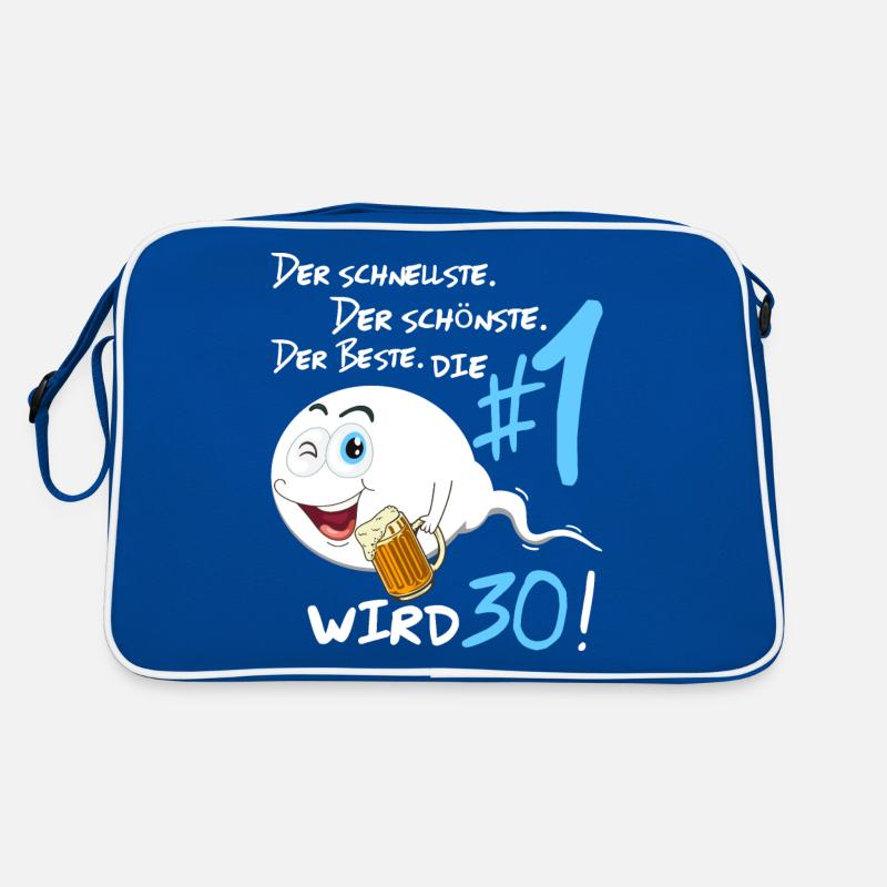 Die Legende feiert Geburtstag und wird 30! Retro Tasche