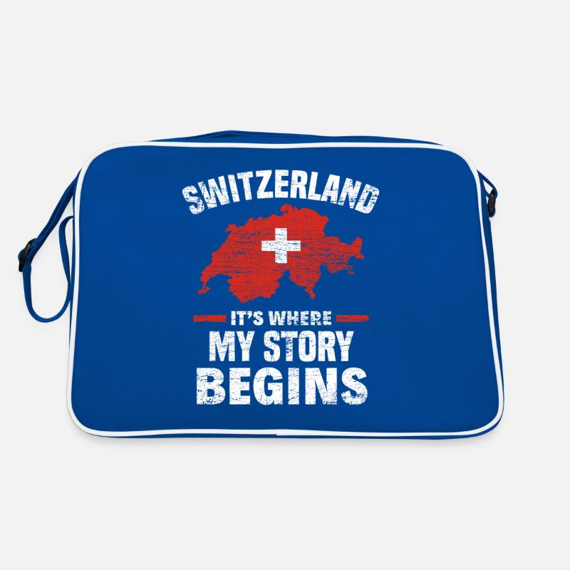 Schweiz Retro Tasche
