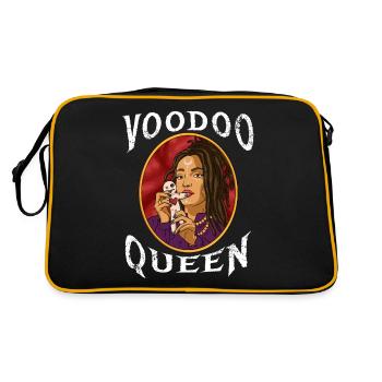 Voodoo Queen Voodoo Gift - Retro Bag - black/gold - Back