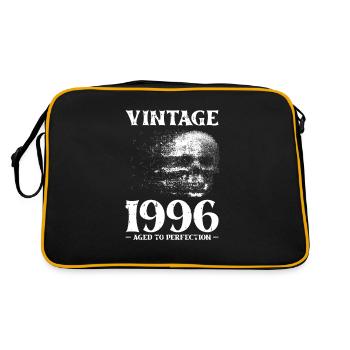 Skull Skull Skull 1996 96 Vintage Vintage Cadeau - Sac Retro - noir/or - Dos