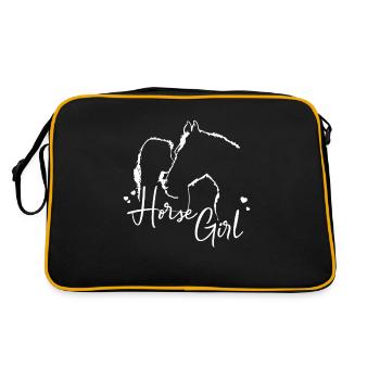 Équitation Filles Équitation Équitation Sport équestre - Sac Retro - noir/or - Dos