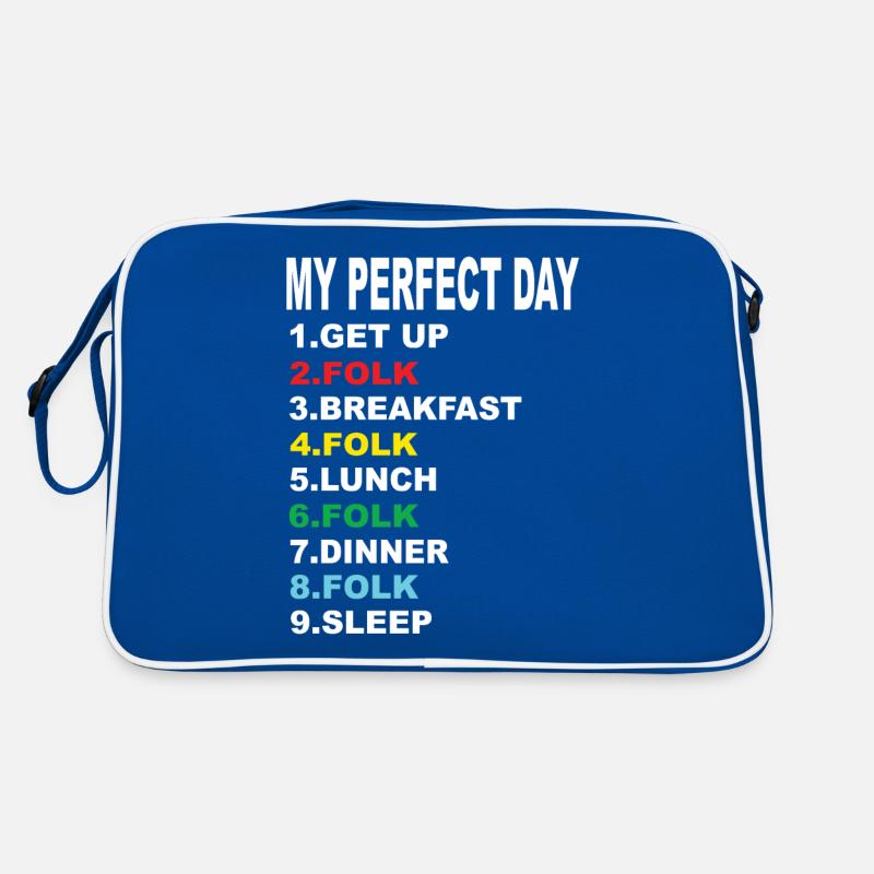 Mein Perfekter Tag Folk Retro Tasche