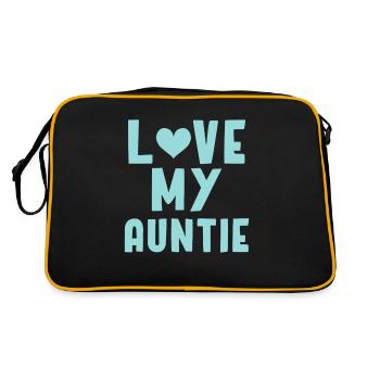Auntie - Retro Bag - black/gold - Back