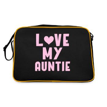 Auntie - Retro Bag - black/gold - Back