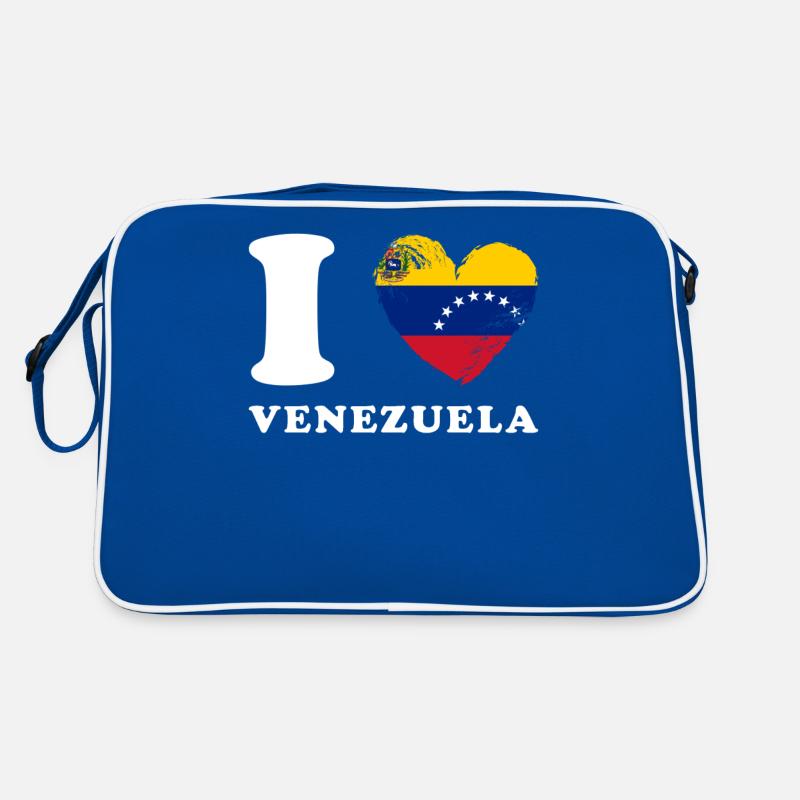 Ich liebe Venezuela Retro Tasche