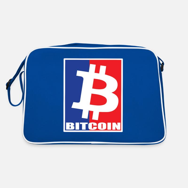 Bitcoin Retro Tasche