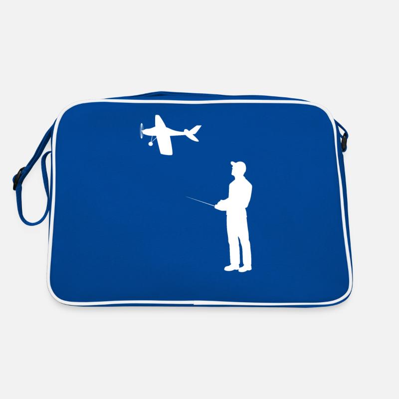 RC Airplane Model Flying Retro Vintage Gift Retro Bag