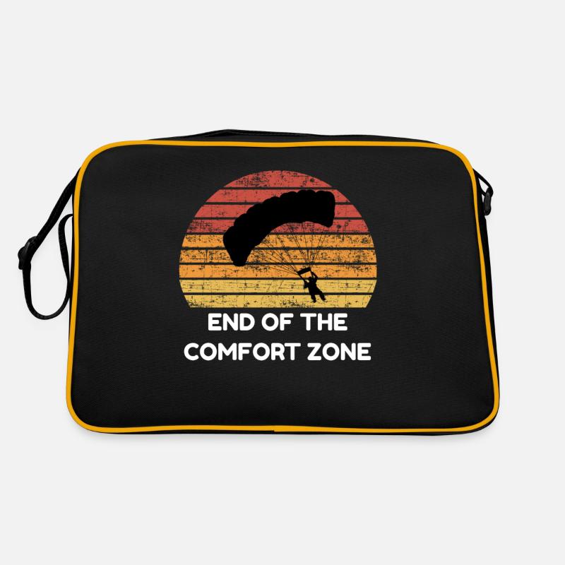 Fin de la zone de confort Jump Parachute Sac Retro