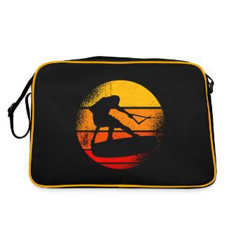 Wakeboard Wakeboarding - Sac Retro - noir/or - Dos