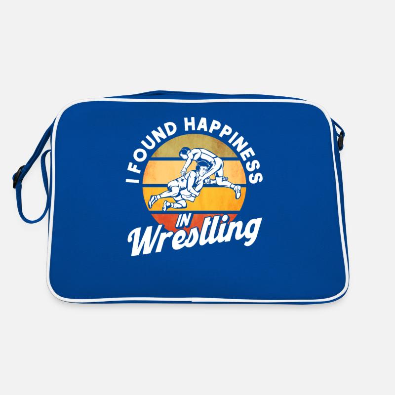 Ringen Ringen Trainer Ringer Geschenk Retro Tasche