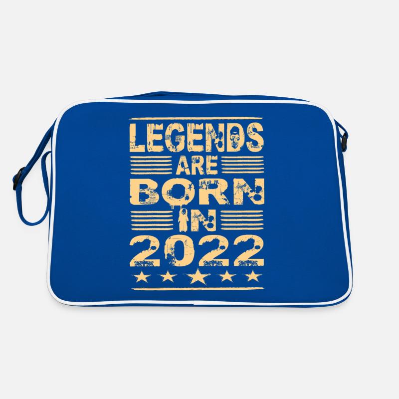 Legenden werden 2022 geboren Retro Tasche
